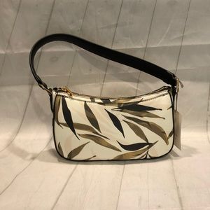 NWT A New Day botanical print purse